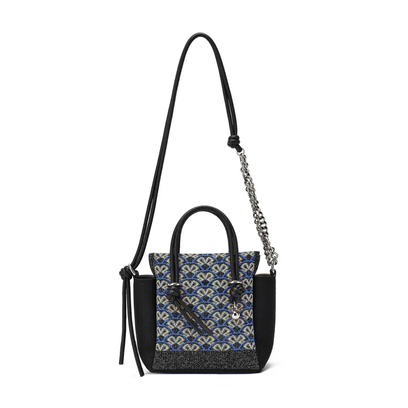 Naisten Flyknit Crossbody Bucket Bag